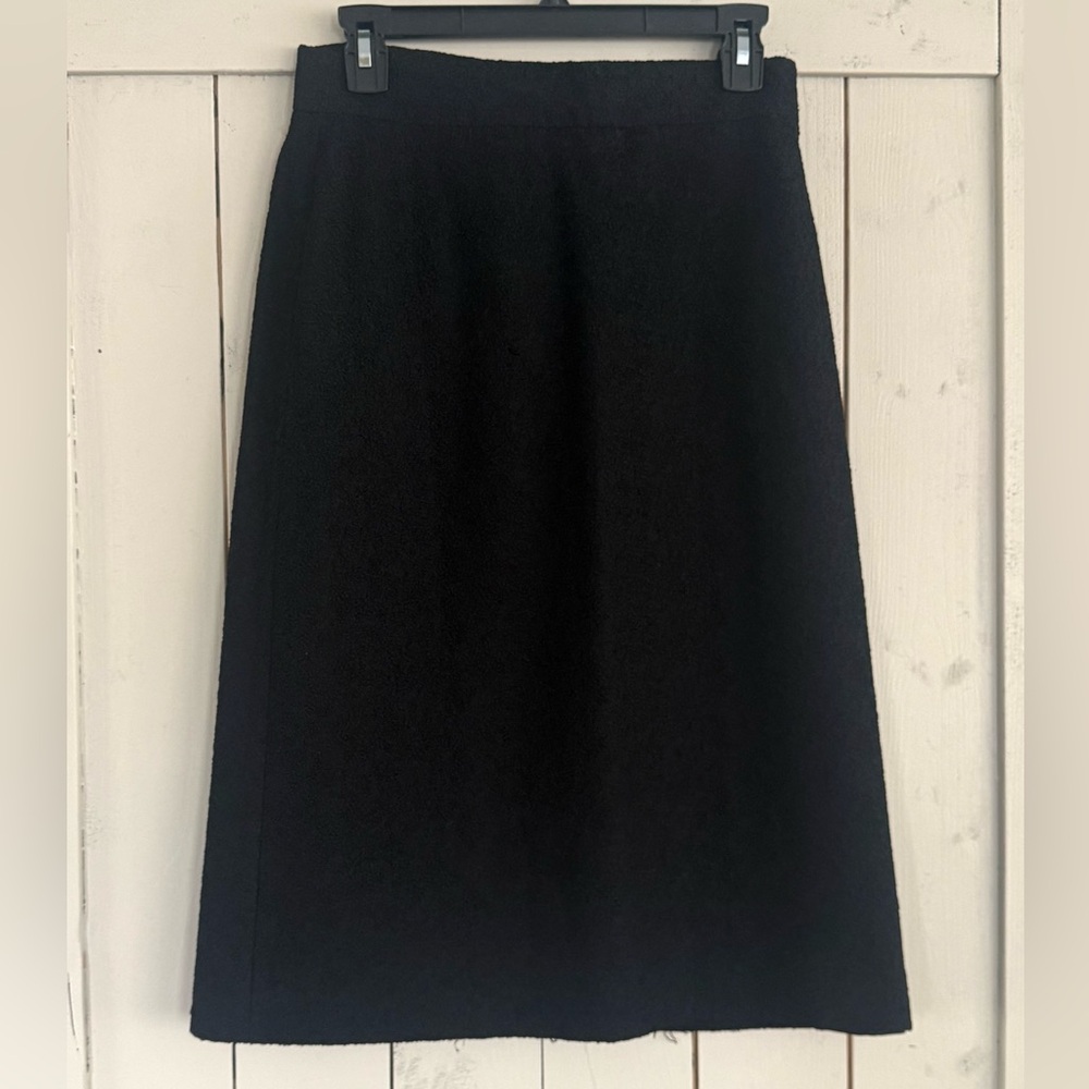 VTG Hugo Boss Black A-Line Pencil Skirt